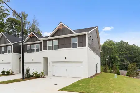 New construction Single-Family house 3245 Wading Heron Wy, Powder Springs, GA 30127 plan Morgan - image