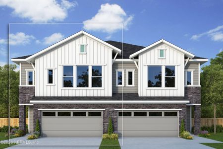 New construction Townhouse house 10233 Mineral Rd, Jacksonville, FL 32256 - image