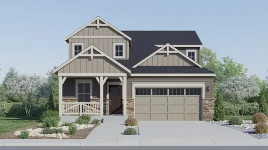 New construction Single-Family house 6155 Drum Pl, Loveland, CO 80538 plan Orchid - image