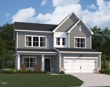 New construction Single-Family house 151 S Harvest Ridge Way, Unit Lot 227, Clayton, NC 27520 Macon Homeplan- photo 0