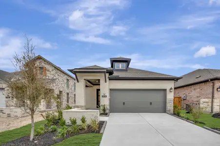 New construction Single-Family house 11214 Apricot Sulphur Dr, Cypress, TX 77433 plan The Bastrop - image