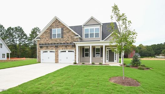 New construction Single-Family house 138 Abingdon Farms Drive, Selma, NC 27576 Monroe- photo 0