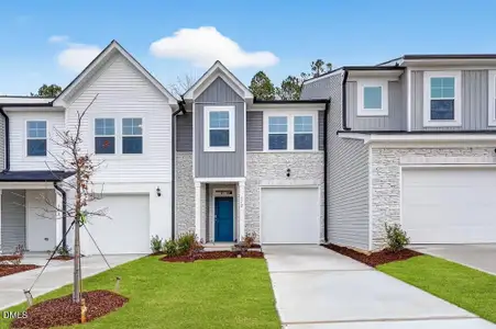 New construction Townhouse house 572 Barrington Row Ave, Zebulon, NC 27597 plan Fairview - image