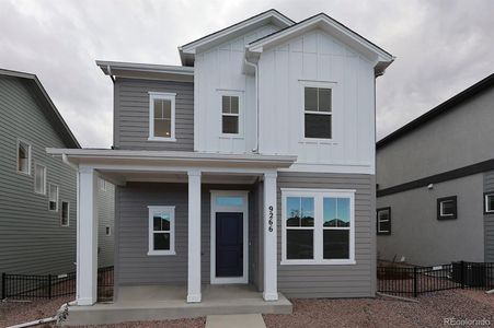 New construction Single-Family house 9266 Wolf Valley Dr, Colorado Springs, CO 80924 plan The Goldenrod - image