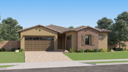 New construction Single-Family house 4747 S 232Nd Ave, Buckeye, AZ 85326 plan Trillium Plan 4585 - image