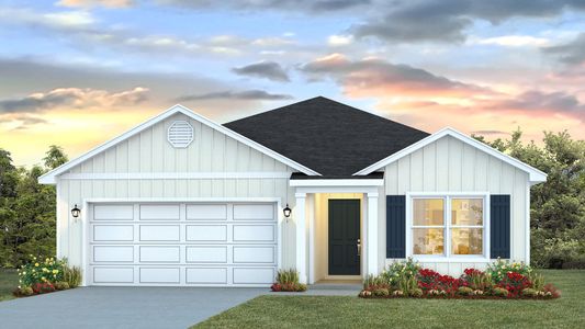 New construction Single-Family house 117 Dockside Rd, Freeport, FL 32439 plan Aria - image