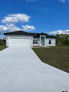 New construction Single-Family house 322 Mangonia Ave, Lehigh Acres, FL 33974 - image