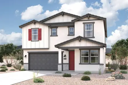 New construction Single-Family house 48082 W Cowgirl Rd, Maricopa, AZ 85139 plan Oriole - image