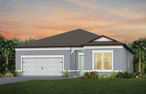 New construction Single-Family house 11212 Shoreline Trl, Parrish, FL 34219 Prestige- photo 0 0