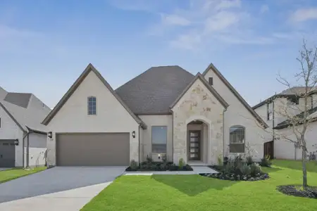 New construction Single-Family house 100 Bristol Ln, Azle, TX 76020 plan Brookville - image