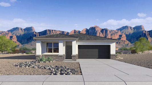 New construction Single-Family house 15476 W Desert Hollow Dr, Surprise, AZ 85387 null- photo 0