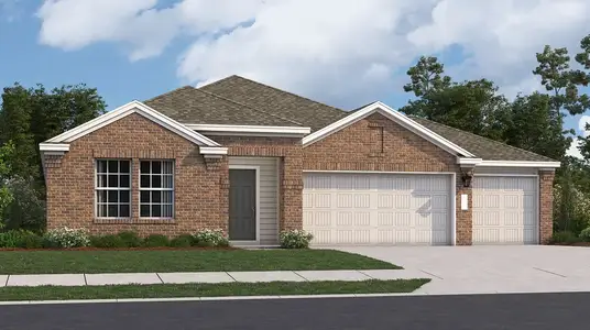 New construction Single-Family house 600 Corniche Cir, Hutto, TX 78634 plan Marquette - image