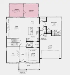 New construction Single-Family house 3229 Danlow Ct, Kennesaw, GA 30152 plan Aiken - image