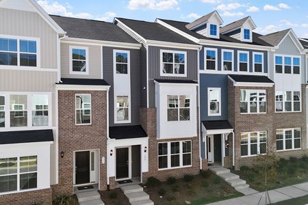 New construction Townhouse house 359 Chesapeake Commons St, Garner, NC 27529 plan Waterlily - image
