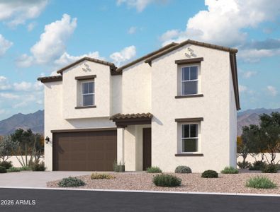 New construction Single-Family house 15722 W Corte Del Sol Este, Waddell, AZ 85355 - image