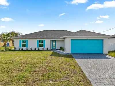 New construction Single-Family house 1106 Nw 16Th Ter, Cape Coral, FL 33993 plan The Tidewater - image 1