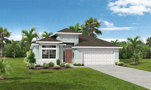 New construction Single-Family house 46 Matanzas Cove Drive, Palm Coast, FL 32137 Bennett II- photo 0