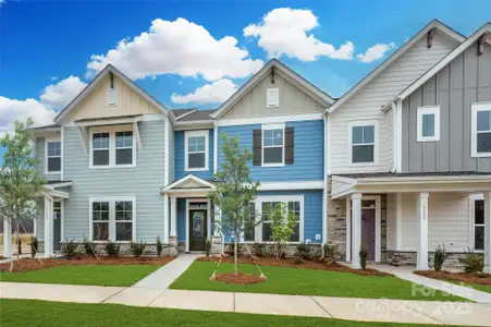 New construction Townhouse house 10507 Boudreaux St, Huntersville, NC 28078 The Lochridge- photo 1 1