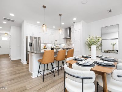 New construction Townhouse house 948 Steel Mill Ln, Apex, NC 27502 plan Weston End Unit - image 9