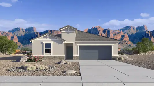 New construction Single-Family house 48347 N Duran Wy, Gold Canyon, AZ 85118 plan Saguaro - image