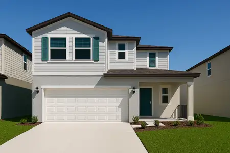 New construction Single-Family house 7863 Abagail Dr, Lakeland, FL 33810 plan Jefferson - image