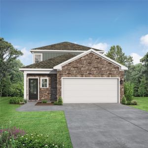 New construction Single-Family house 116 W Canopy Crossing Cir, Conroe, TX 77301 - image