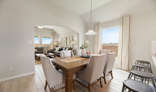 Dining area next to great room