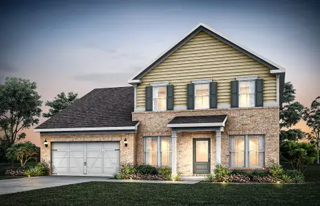 New construction Single-Family house 2151 Ewing Chapel Rd, Dacula, GA 30019 plan Braddock - image
