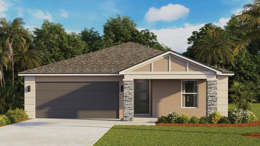 New construction Single-Family house 219 Skyfield Ct, Lady Lake, FL 32159 plan Dundee - image