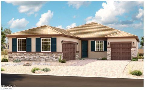 New construction Single-Family house 2523 N 195Th Drive, Buckeye, AZ 85396 - photo 0