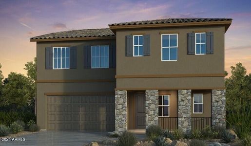 New construction Single-Family house 8245 E Quintuplet Avenue, Mesa, AZ 85212 Imperial- photo 0