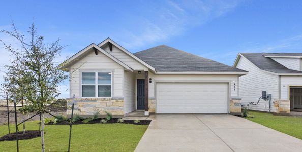 New construction Single-Family house 103 Arlington Park Lp, Hutto, TX 78634 plan Cartwright - image