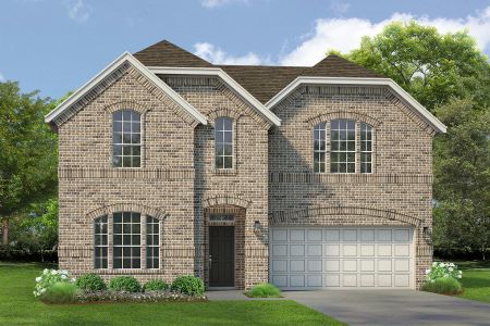 New construction Single-Family house 501 Hillcrest Circle, Justin, TX 76247 Brazos- photo 1 1