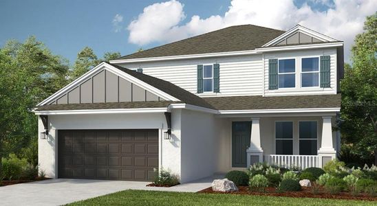 New construction Single-Family house 12723 Dockyard Trl, Palmetto, FL 34221 plan Bahama - image