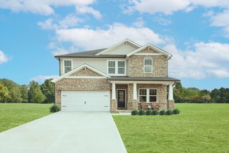 New construction Single-Family house 3287 Train Street, Buford, GA 30519 Chatham Basement- photo 0