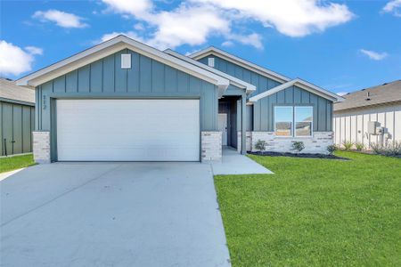 New construction Single-Family house 112 Hemp Hl, Jarrell, TX 76537 Lampasas - Eastern Wells- photo 0