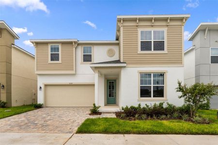 New construction Single-Family house 9159 Breeze Mist Ter, Kissimmee, FL 34747 Napa III- photo 0