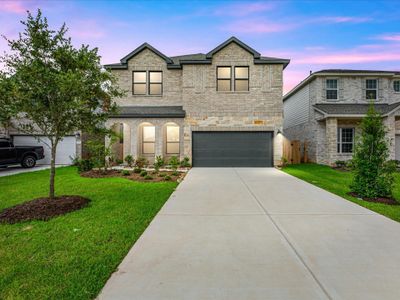 New construction Single-Family house 313 Redbud Ridge Dr, Brookshire, TX 77423 plan Presley - image