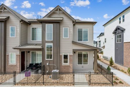 New construction Townhouse house 6820 Merseyside Ln, Castle Pines, CO 80108 plan Sonoma - image