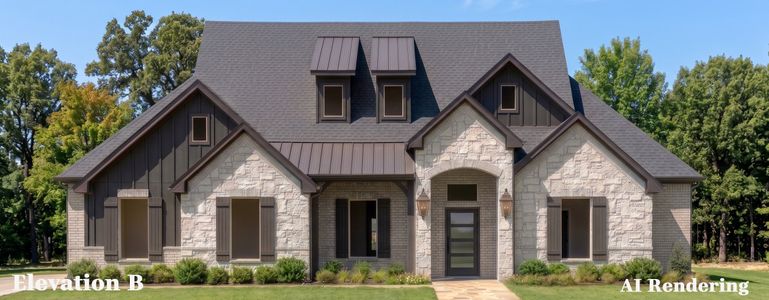 New construction Single-Family house 381 Willowy Dr, Union Valley, TX 75189 plan Anne - image