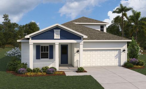 New construction Single-Family house 338 Long Key Wy, Lady Lake, FL 32159 null- photo 0