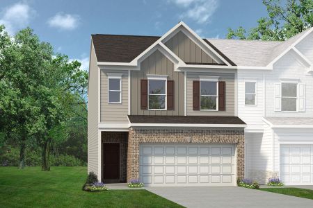 New construction Townhouse house 3620 Powder Springs Road, Powder Springs, GA 30127 - photo 0