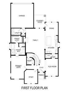 New construction Single-Family house 1313 Overton St, Frisco, TX 75036 plan Princeton 2R (w/Game) - image