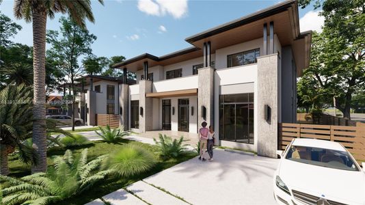 New construction Townhouse house 6301 Sw 27Th St, Miami, FL 33155 - image