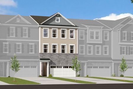 New construction Townhouse house 408 Matthews-Indian Trail Road, Indian Trail, NC 28079 - photo 0