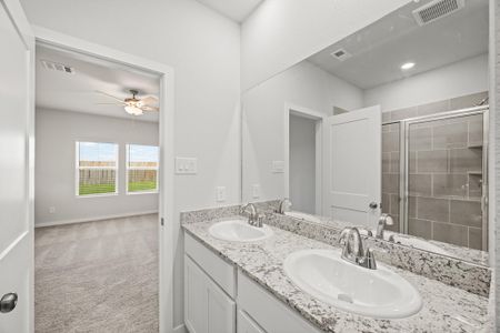 New construction Single-Family house 17119 King Eider Rd, Waller, TX 77484 plan Hampton - image 11