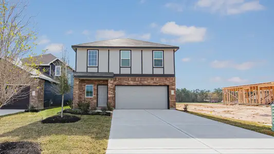 New construction Single-Family house 3874 Avalon Ln, Conroe, TX 77301 plan The Lakeland - image