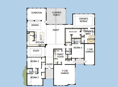 New construction Single-Family house 123 Plott Hound Dr, Montgomery, TX 77356 plan The Chatfield - image
