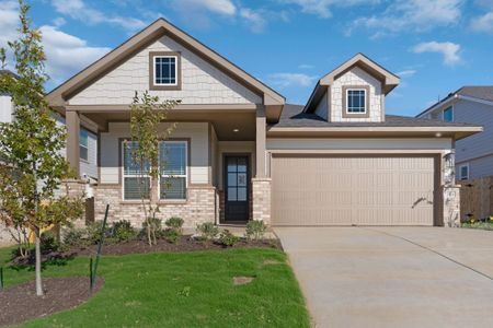 New construction Single-Family house 13613 Thomas Wheeler Wy, Manor, TX 78653 Adalynn- photo 0