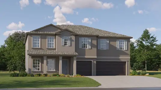 New construction Single-Family house 11907 Violet Moonstone Dr, Parrish, FL 34219 plan Olympia - image